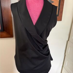 Grace Karin Elegant Black Women's Top